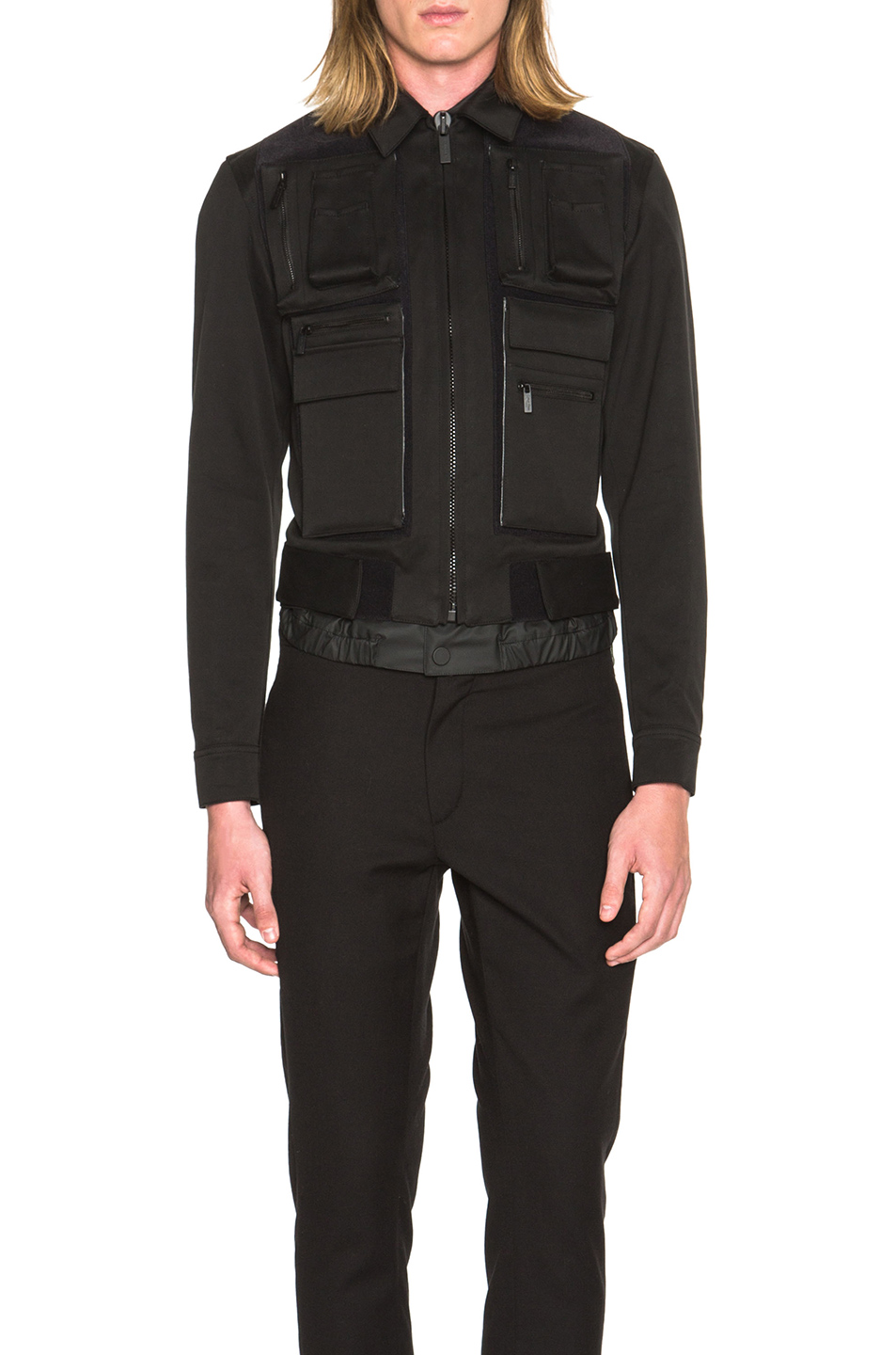 图象2 calvin klein collection lanesboro cargo jacket – 黑色