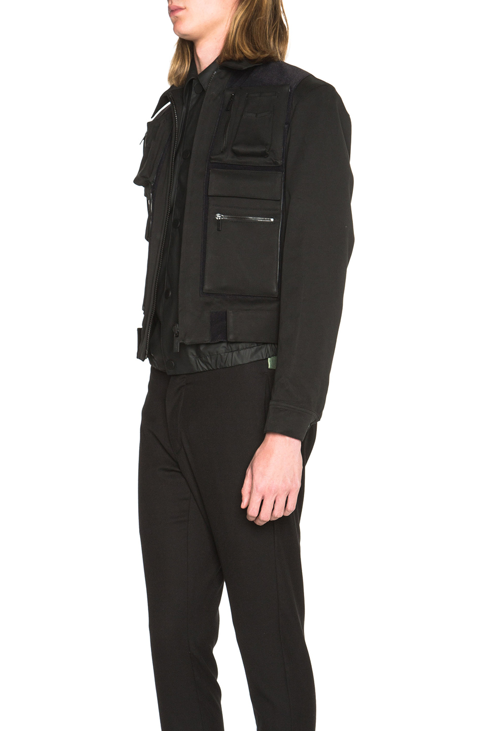 图象3 calvin klein collection lanesboro cargo jacket – 黑色