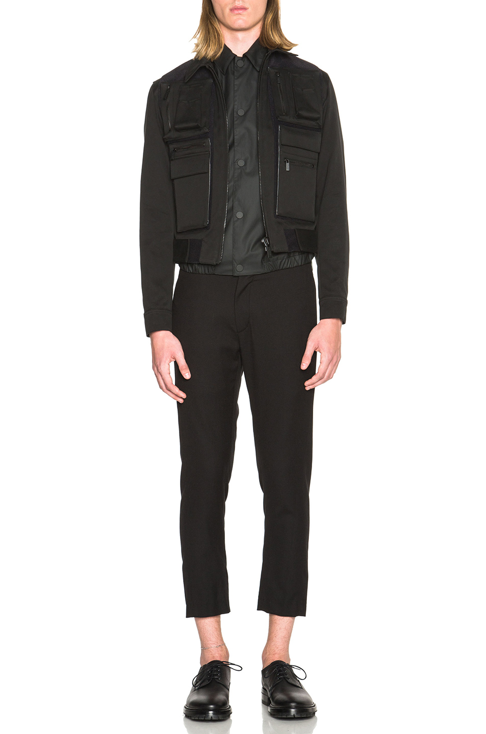 图象6 calvin klein collection lanesboro cargo jacket – 黑色