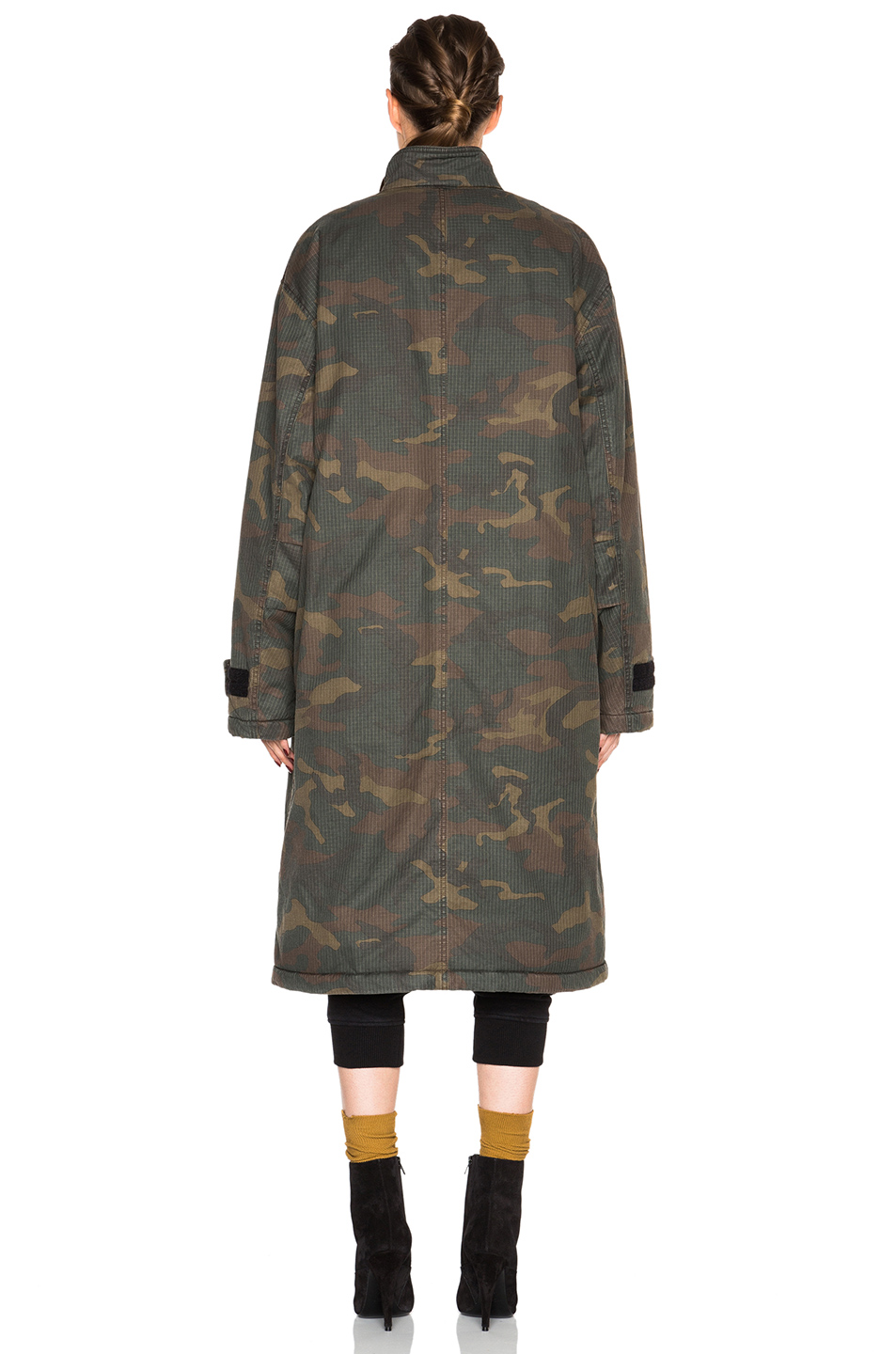 图象5 kanye west x adidas originals trenchcoat – 迷彩服
