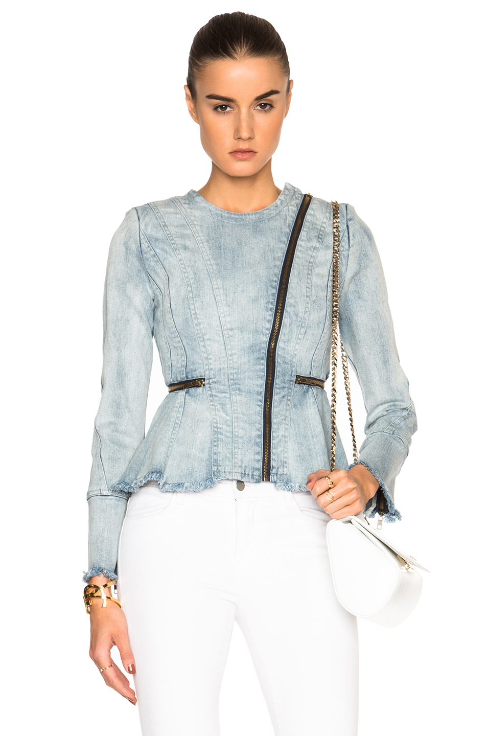 图象1 sass & bide we own the sky jacket – 靛蓝