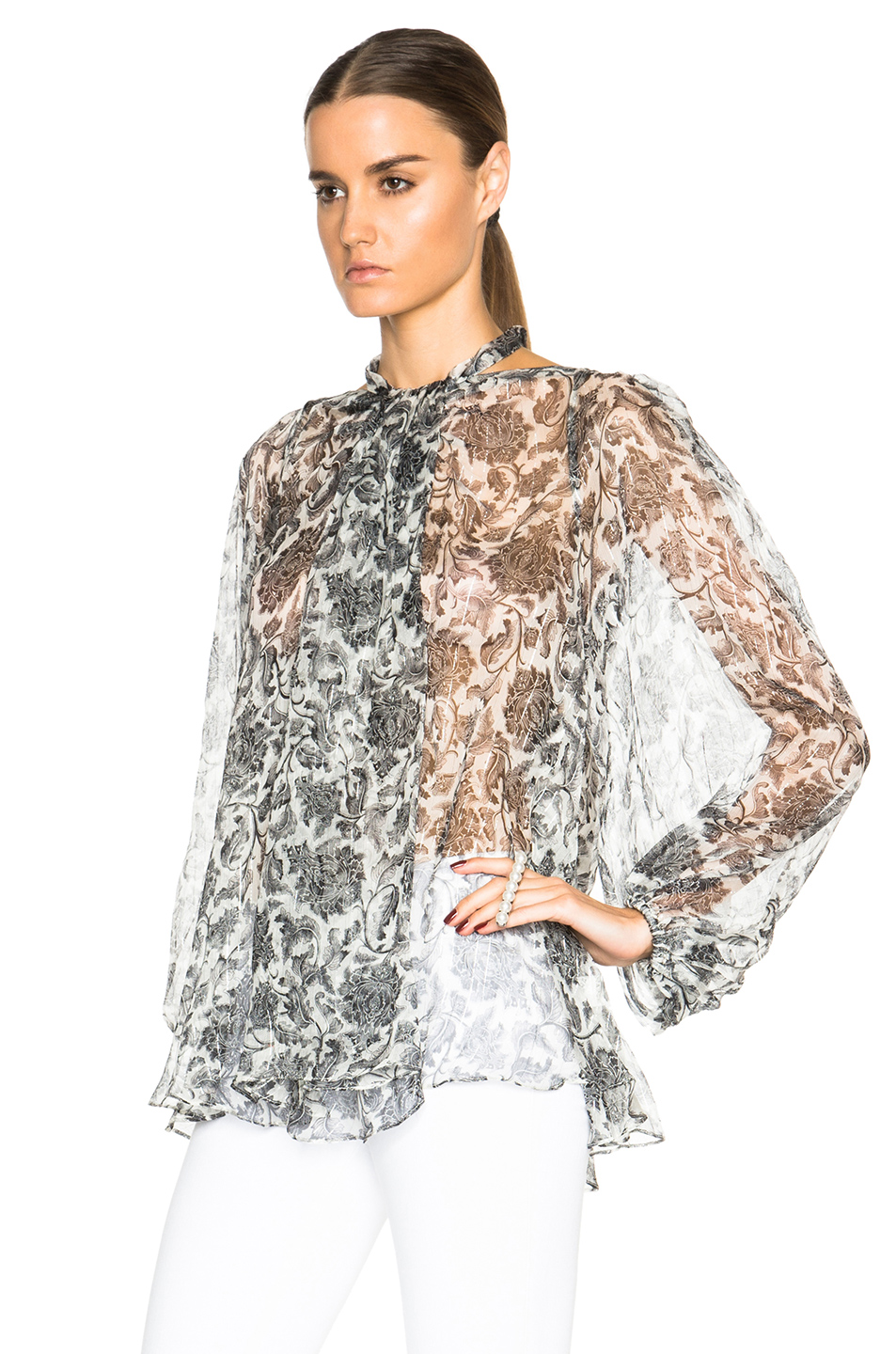 图象3 zimmermann empire laced top – 土耳其花卉