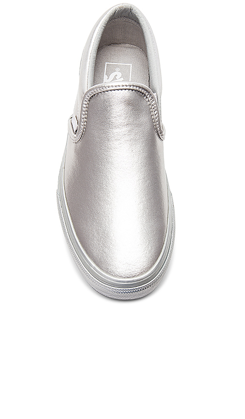 Metallic Sidewall Classic Slip-On Sneaker展示图