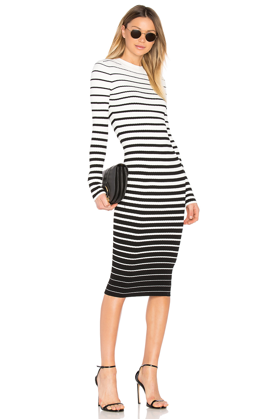 MILLY DEGRADE 裙子 – 白色&黑色 |